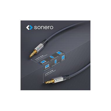 sonero Audio Cable 3.5 mm Jack - 3.5 mm Jack 2 m