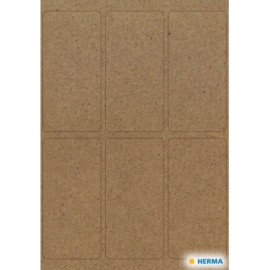 HERMA Etiketten Home 26x54mm 15755 aus Silphie-Papier 24 Stück