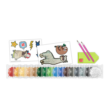 URSUS Diamond Sticker Animal 43500005 10x15cm 2 Bogen