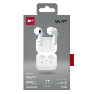 Twin Wireless Stereo earbuds with charging case | JAZ