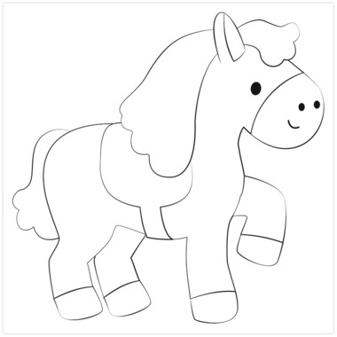 URSUS Kit d'images boulett. papier 21290006 Animaux compagnie 6 feuilles