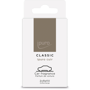IPURO Désodorisant voiture 2x9ml 095.6121.00 cuir