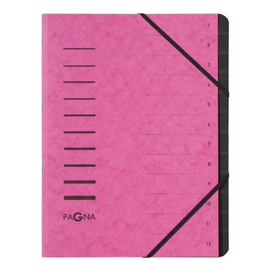 PAGNA Dossier archivio A4 40059-34 rosa 1-12