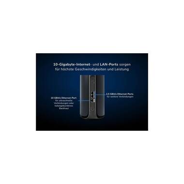 Netgear Sistema Mesh Orbi 970 RBE973SB-100EUS Set da 3, Nero