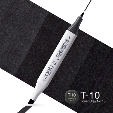 COPIC Marker Classic 20075107 T-10 - Toner Grey No.10