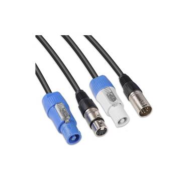 PD Connex CX11-15 Powercon; XLR - Powercon; XLR 15 m