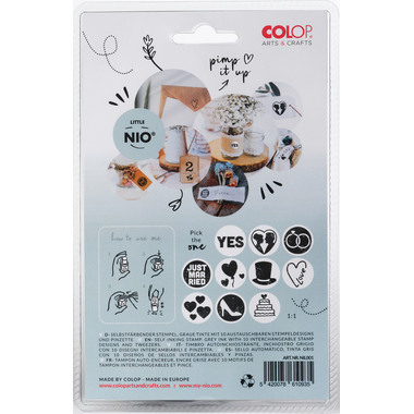 COLOP Timbro 154569 Little NIO Handmade Wedding