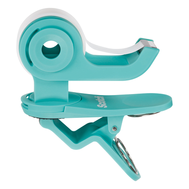 SCOTCH Abroller Clip and Twist türkis C19-CLIP-TL 1 Rolle Magic Tape 19mmx8.89m