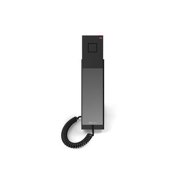 snom Téléphone de bureau HD300A, téléphone analogique pour hôtel Noir