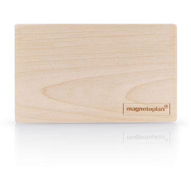 MAGNETOPLAN Magnetischer Stifthalter 1228749 Wood Series,Birke für 4 Marker