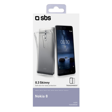Cover in TPU trasparente di SBS per Nokia 8
