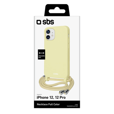 Farbiges Riemen-Halsband-Cover für iPhone 12/12 Pro