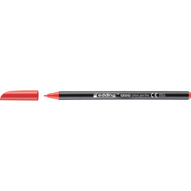 EDDING Faserschreiber 1200 0.5-1mm 1200-2 rot