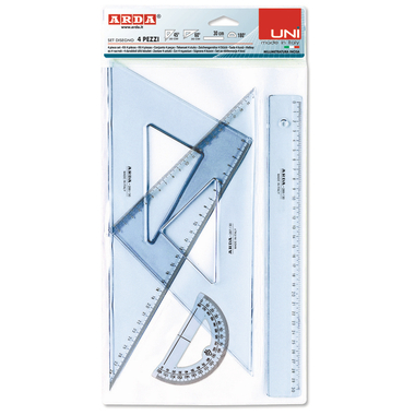 ARDA Lineal Set 30cm 70430SS UNI, 4 pezzi