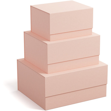 BIGSO BOX OF SWEDEN Aufbewahrungsbox Ilse 345352133 dusty pink 3er-Set