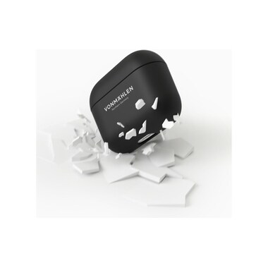 Vonmählen Custodia da trasporto Thin AirPods 3 Nero