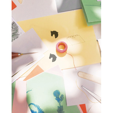 COLOP Stempel 154845 Little NIO Handmade Pferde