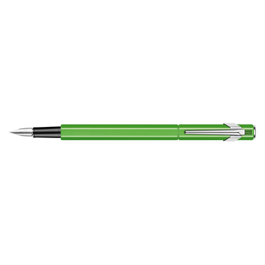 CARAN D'ACHE Stylo plume 849 F 841.230 vert-jaune fluo, verni