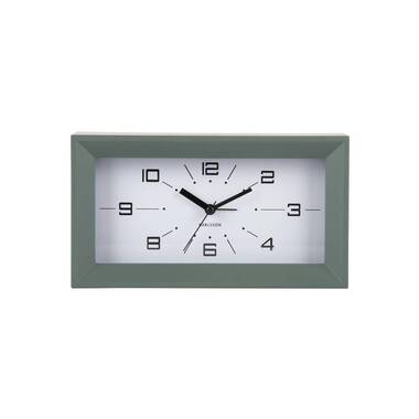 KARLSSON Réveil Lujo Rectangle Jungle Green