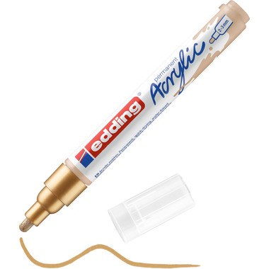 EDDING Acrylmarker 5100 2-3mm 5100-924 reichgold sdm