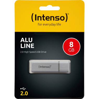 INTENSO USB-Stick Alu Line 8GB 3521461 USB 2.0 antracite