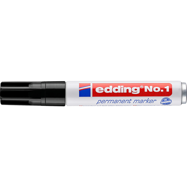 EDDING Permanent Marker No. 1 1-5mm 1-1 schwarz