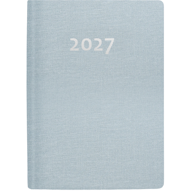 BIELLA Agenda Rex 2027 825301060027U 1S/2P bleu cl. ML 10.1x14.2cm