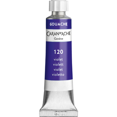CARAN D'ACHE Deckfarbe Gouache 10ml 2001.120 violett