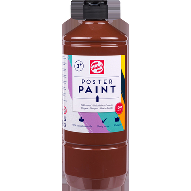 TALENS Plakatfarbe 1000ml 36714001 braun