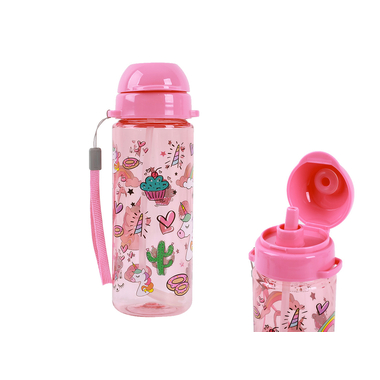 I-DRINK Trinkflasche Tritan 400ml ID2116 Unicorn
