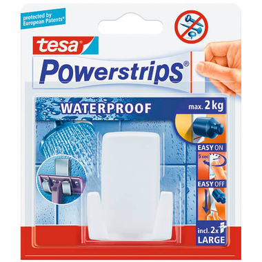 TESA Powerstrips Wave 597030000 weiss