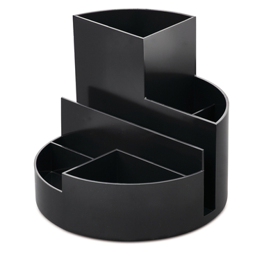 MAUL Stifteköcher Recycle 6.35 6 Fächer, 14cm,12.5cm,schwarz