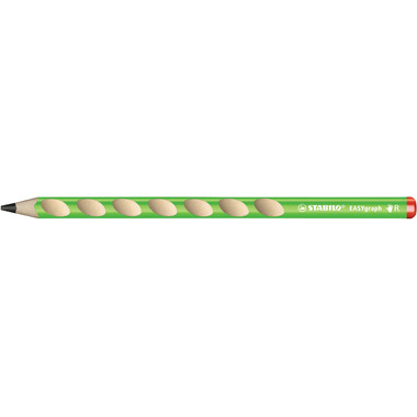 STABILO Bleistift EASYgraph HB 322/04HB Rechtshänder grün