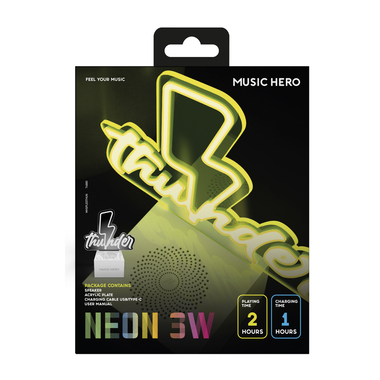 Wireless portable speaker with LED lights | SBS