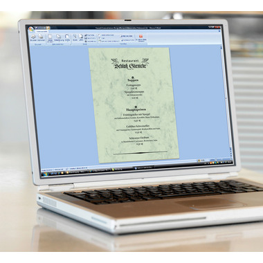 SIGEL Carta design Marmor A4 DP552 verde, 200g 50 fogli