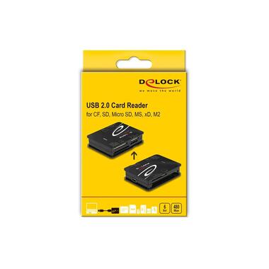 Delock Card Reader External 91007 All in 1 USB 2.0