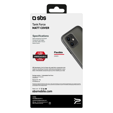 Coque rigide antichoc pour iPhone 12 Mini
