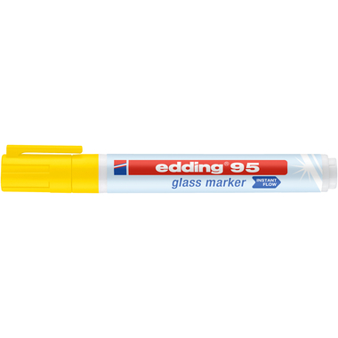 EDDING marcatore di vetro 95 95-005 giallo