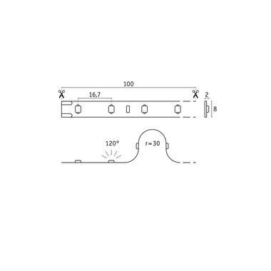 Paulmann Pro Strip Gold P25 930
