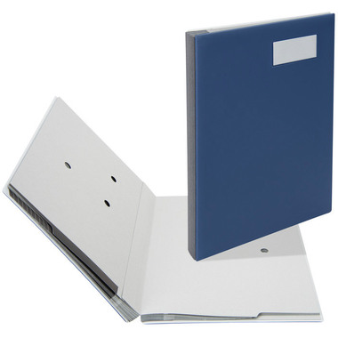 BIELLA Signataire A4 34342007U bleu foncé 20 compart.