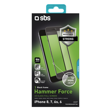 Film de protection en verre pour iPhone 8, 7, 6s, 6