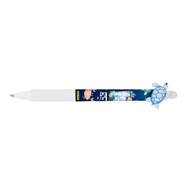 ONLINE Stylo Gel magiXX Tortoise 35415/3D couleuir d'écrire bleu 0.7mm
