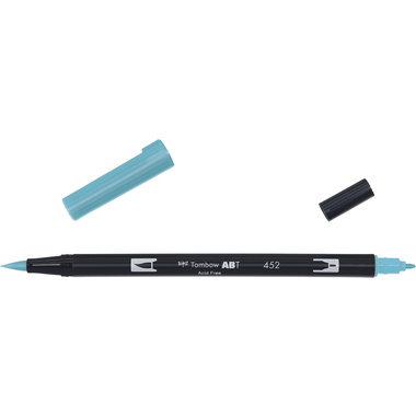 TOMBOW Dual Brush Pen ABT 452 process blue