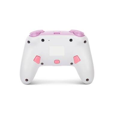 Power A Enhanced Wireless Controller Princess Peach Plaid