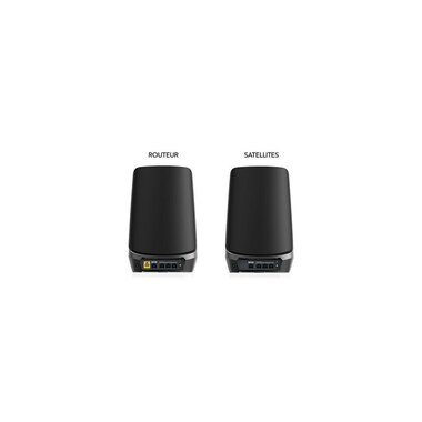 Netgear Système Mesh Orbi WiFi 6E Quad-band RBKE963B-100EUS Ensemble de 3