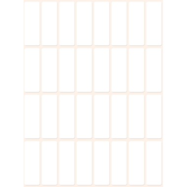 AVERY ZWECKFORM Étiquettes univers. 38x14mm 3323 blanc 928 pcs/29 flls.