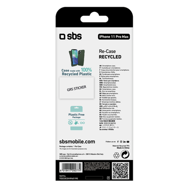 Cover aus recyceltem Kunststoff für iPhone 11 Pro Max