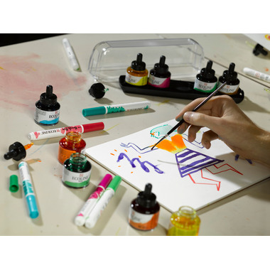 TALENS Couleur opaque Ecoline 30ml 11253111 vermillon
