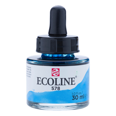 TALENS Colore opaco Ecoline 30ml 11255781 sky blue cyan