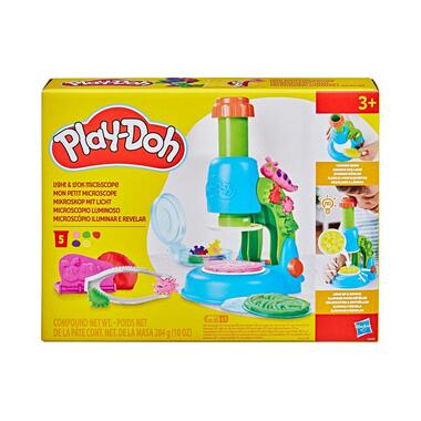 Play-Doh modeling toy microscope with light